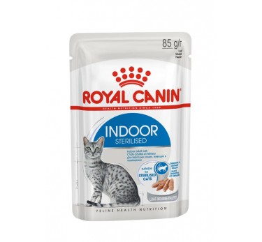 Royal Canin Indoor Sterilised паштет для стерилизованных кошек. 0,085кг